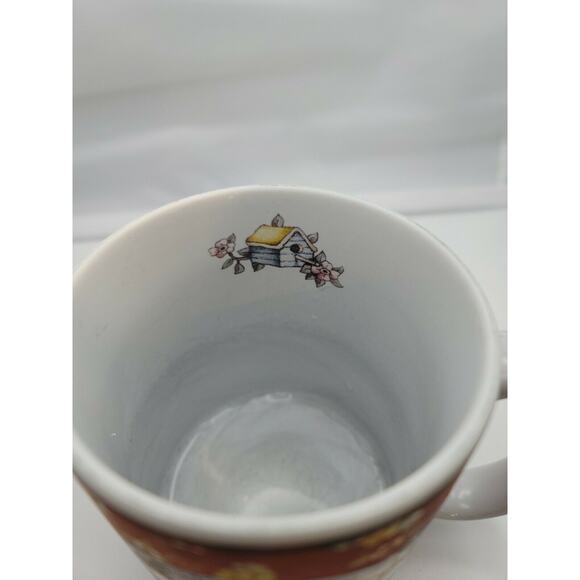 Lang & Wise Collector Mug "Good Morning" Lisa Blowers Artist 1998 Flowers - Picture 7 of 12